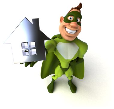  süper kahraman holding evi