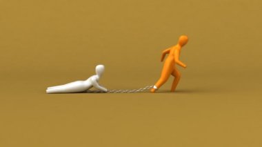 yük adam başka bir adamla