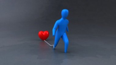 Kalp ile yük sembolü