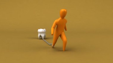 Yük sembolü ile diş