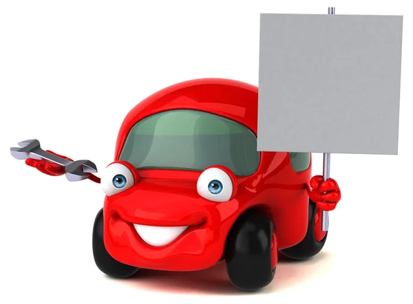 Fun car holding repair tool — Stock Photo, Image