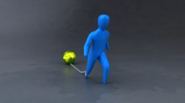 Gezegen olan yükü simge