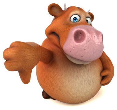 komik kahverengi inek   