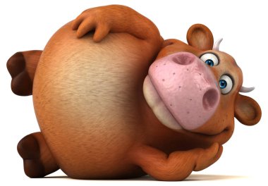 komik kahverengi inek   