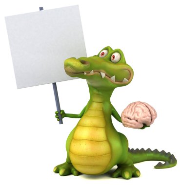 komik karikatür holding beyin