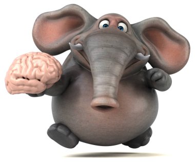 komik karikatür holding beyin