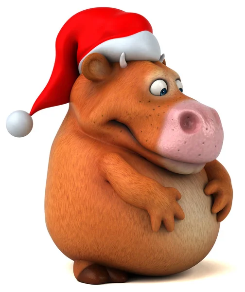 Ko-bär santa's hat — Stockfoto