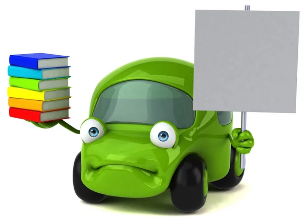 Grappige auto bedrijf boeken — Stockfoto