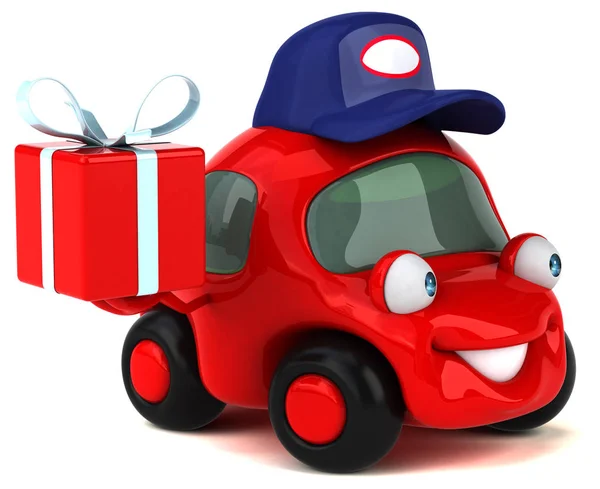 Grappige auto bedrijf cadeau — Stockfoto