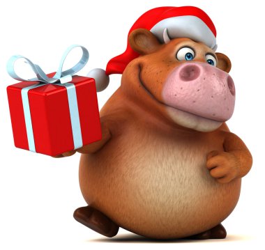 Komik inek holding Hediyelik