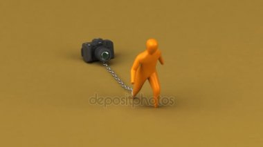 Fotoğraf makinesi simgesiyle yük