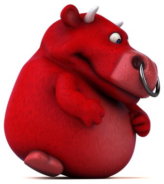 komik kırmızı boğa 