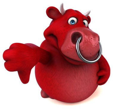 komik kırmızı boğa 