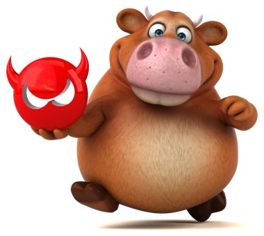 Komik inek holding virüs