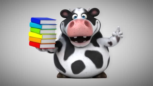 Livres de vaches amusantes — Video