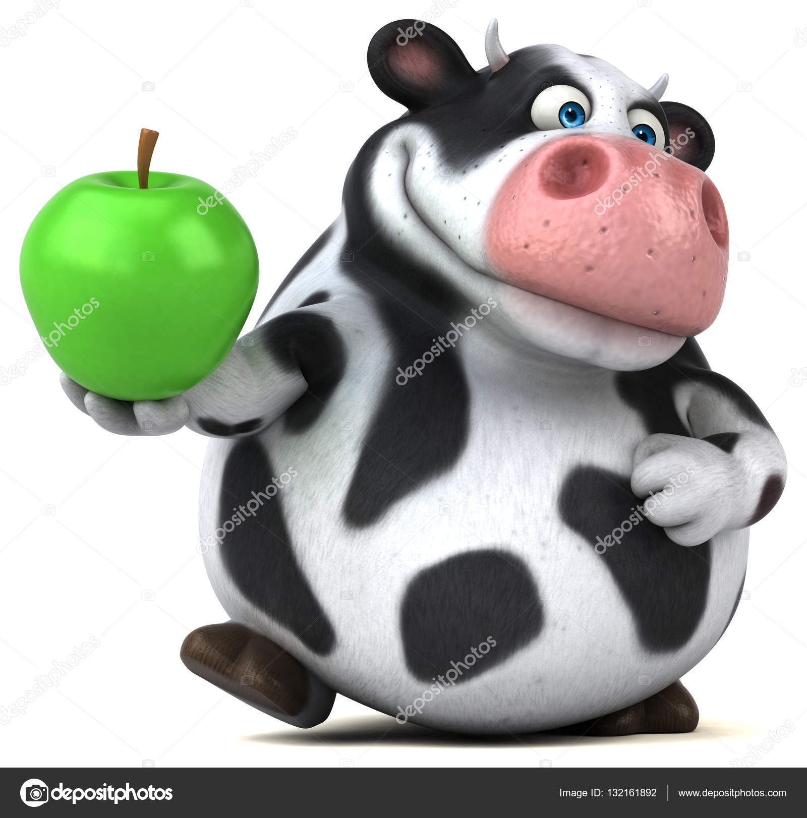 만화 캐릭터 지주 애플 — 스톡 사진 © julos #132161892