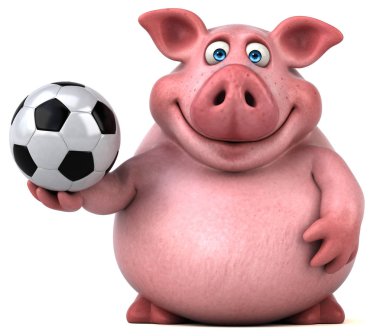 komik karikatür karakter holding topu 