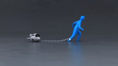 Uçağın yükünü simgesiyle