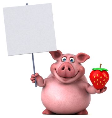 çizgi film karakteri çilek holding 