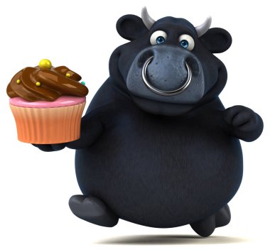 cupcake tutarak çizgi film karakteri 