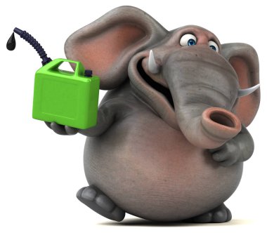 çizgi film karakteri petrol holding