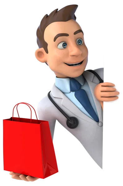 Bolsa de retención del médico — Foto de Stock