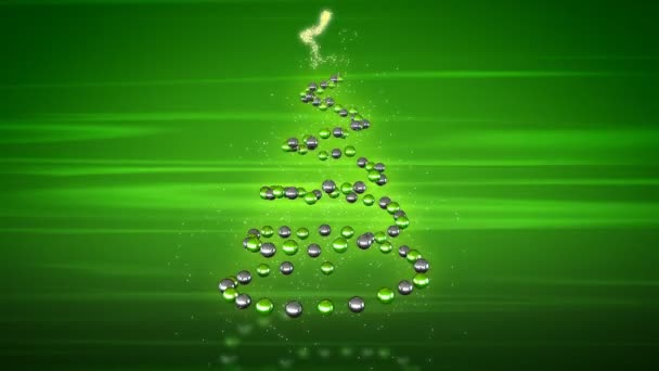 Bellissimo albero di Natale — Video Stock