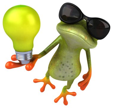   karakter holding ampul