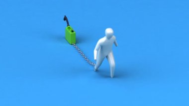 Benzin ile yük sembolü