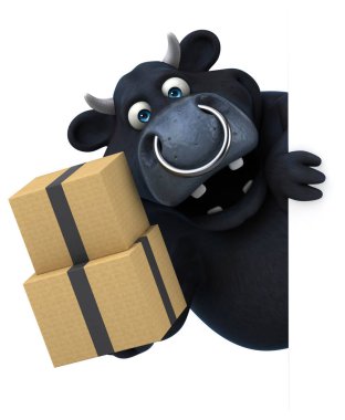  komik boğa holding kutuları