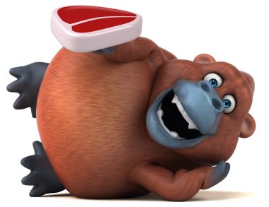 eti holding çizgi film karakteri 