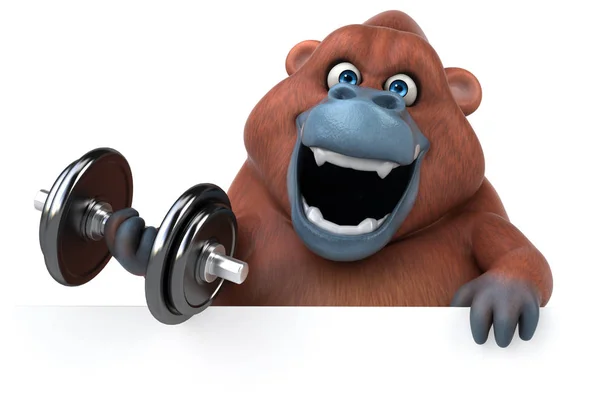 Fun Orangutan model — Stock Photo, Image