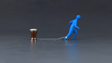 Bir bardak bira ile yük sembolü