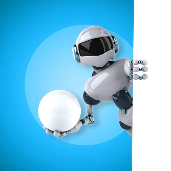 robot ball cartoon