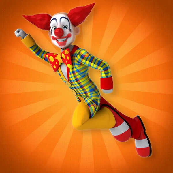 Милий смішний клоун — стокове фото