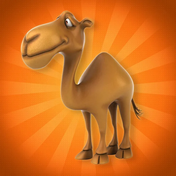 Kamel, Zeichentrickkaharacter — Stockfoto