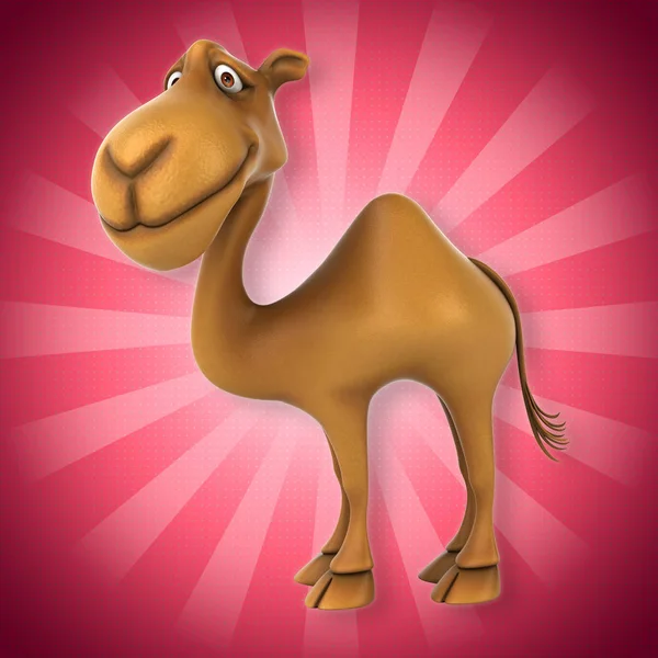 Camel, cartoon caharacter — Stock Photo, Image