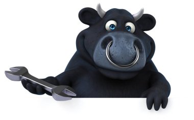  çizgi film karakteri holding aracı 