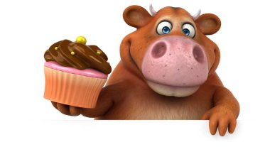 cupcake tutarak characrer çizgi film 