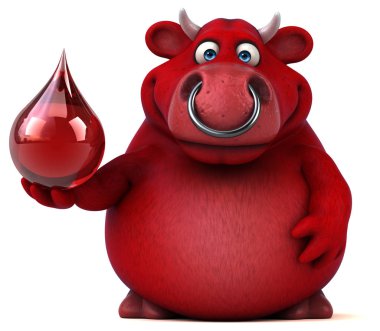 çizgi film karakteri holding açılan 