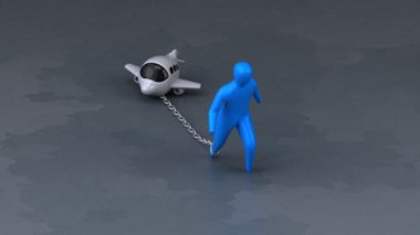 Uçağın yükünü simgesiyle
