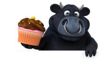 cupcake tutarak çizgi film karakteri 