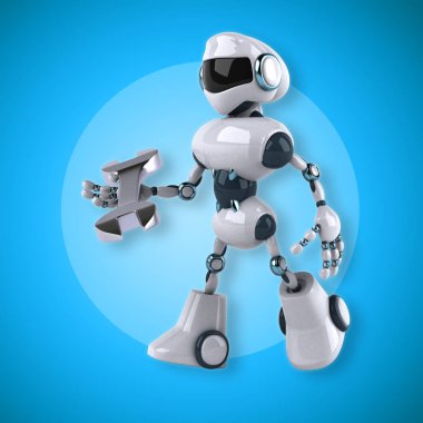 Robot holding aracı 