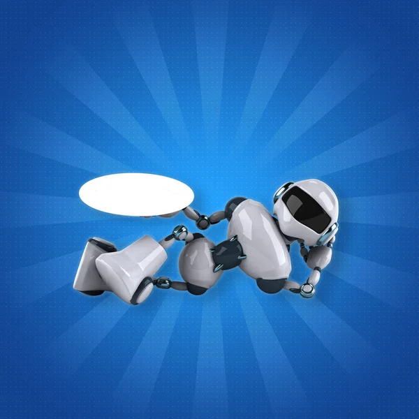 Roboter-Halteplatte — Stockfoto