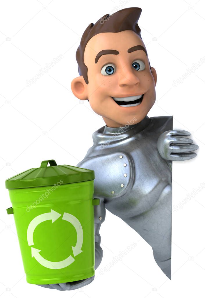  knight holding bin 