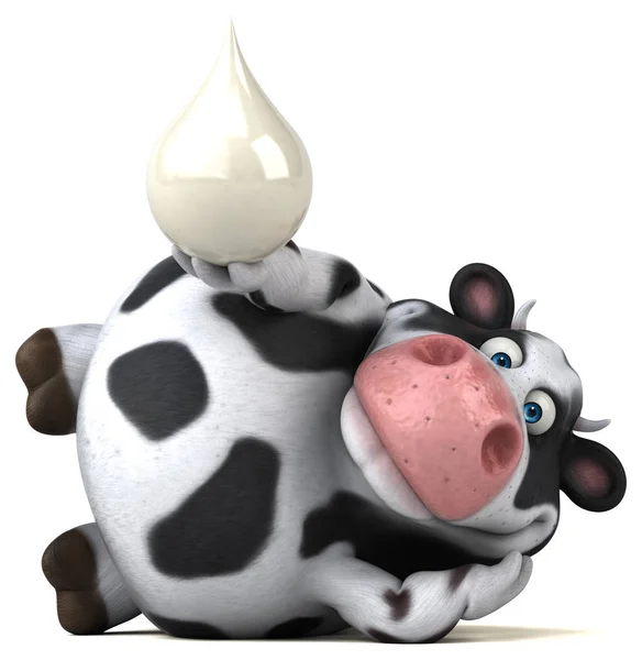 Мяч для коровы — стоковое фото