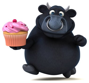 cupcake tutarak çizgi film karakteri 