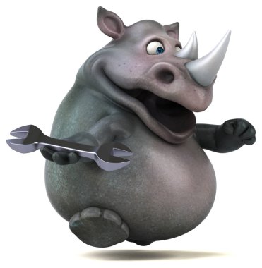 çizgi film karakteri holding aracı