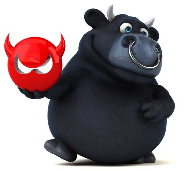  çizgi film karakteri holding virüs