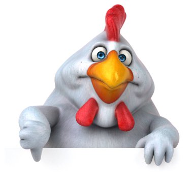  çizgi film karakteri holding afiş